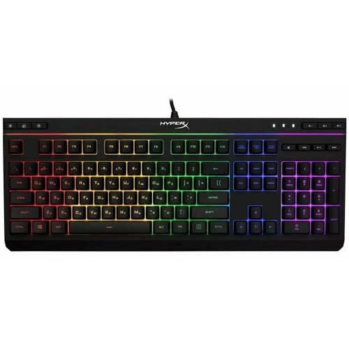 Клавиатура HyperX Alloy Core RGB черный USB Multimedia for gamer LED 4P4F5AAABA 636500₽