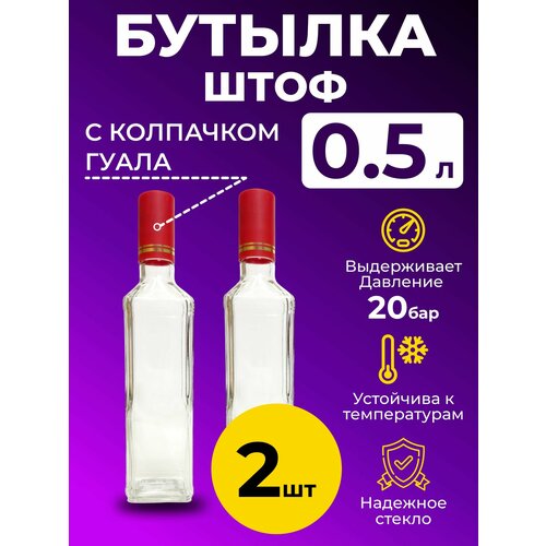 Бутылка стеклянная 