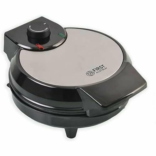 TZS First Austria вафельница 700 Вт вафельница в форме сердца форма сердца антипригарное покрытие защита от перелива черный нержавеющая сталь 1205700₽