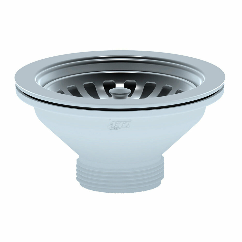 Выпуск для мойки АНИ пласт 3 1/2х115 мм с решеткой (M250)