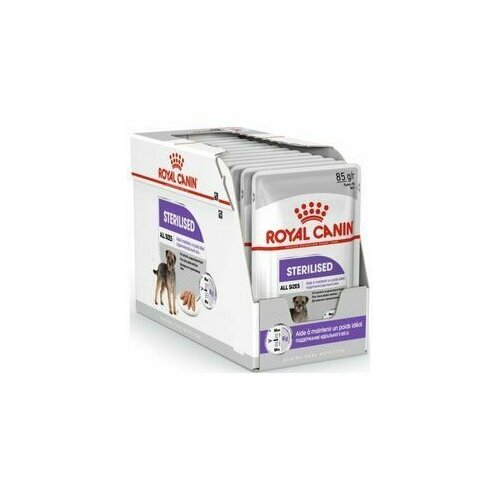 Корм влажный Royal Canin Sterilised All Sizes 85гр 12 штук