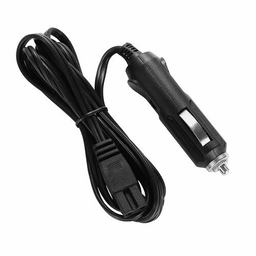 Кабель питания 12V для автомобильного холодильника 1.8м черный