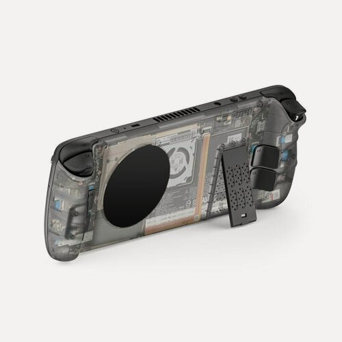Изображение товара Прозрачная задняя панель DEVASO для Steam Deck с поставкой и магнитом для вентилятора