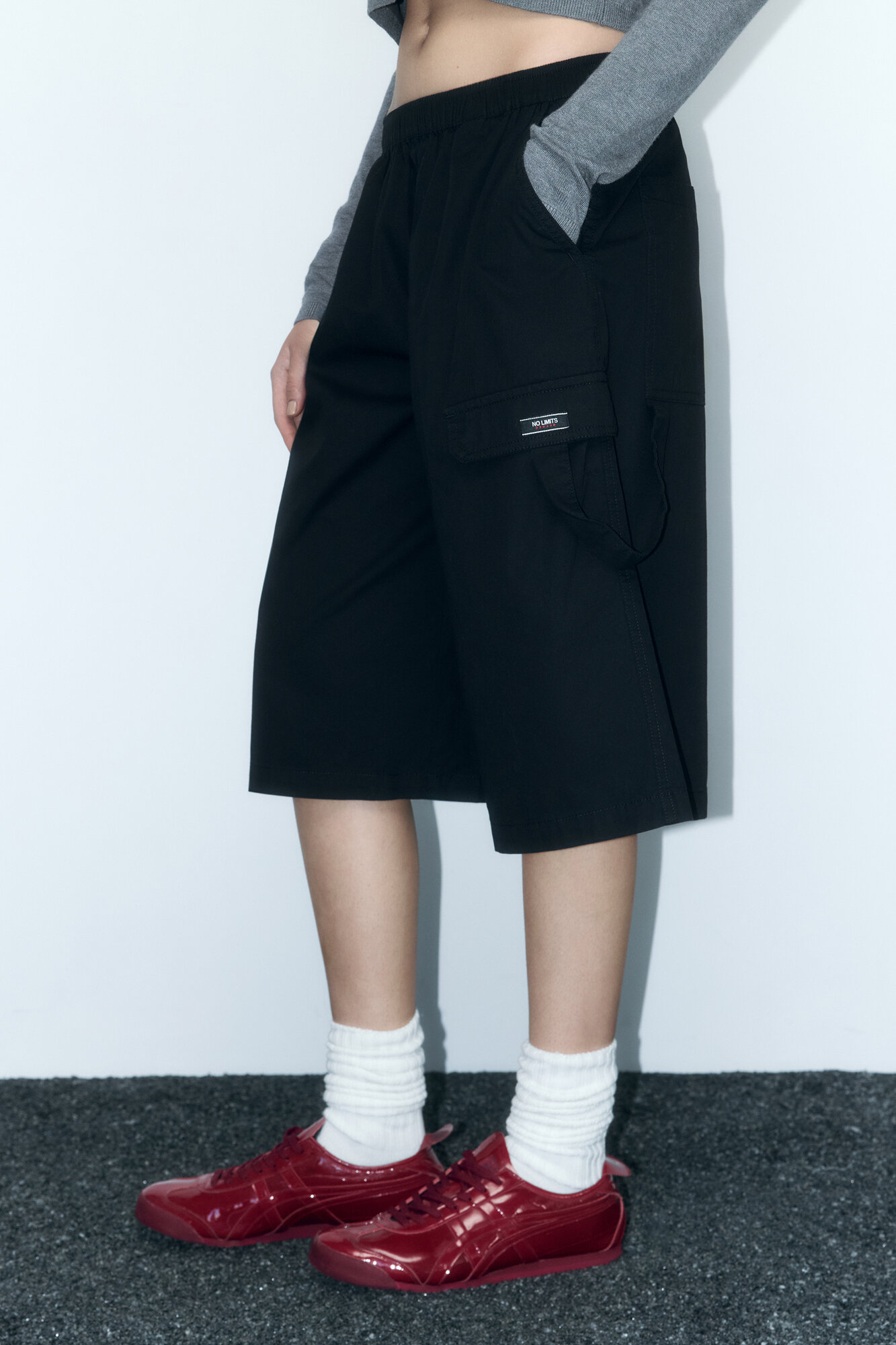 Бермуды Befree Young, размер S/170, черный — фото 1