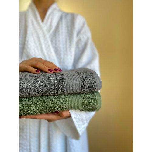 Полотенце банное махровое 50x90 2шт