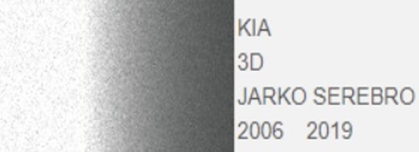 Краска KIA код цвета 3D (название цвета JARKO SEREBRO) набор для локального ремонта на лакокрасочном покрытии автомобиля
