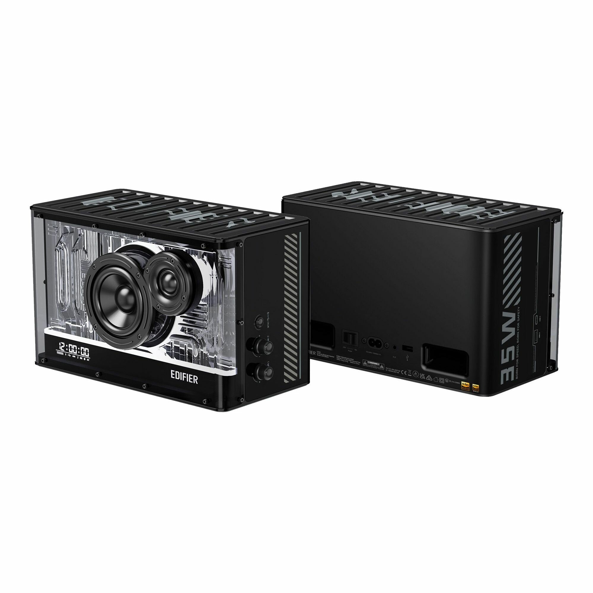 Обзор: Колонки Edifier QD35 1.0 черный 40Вт BT
