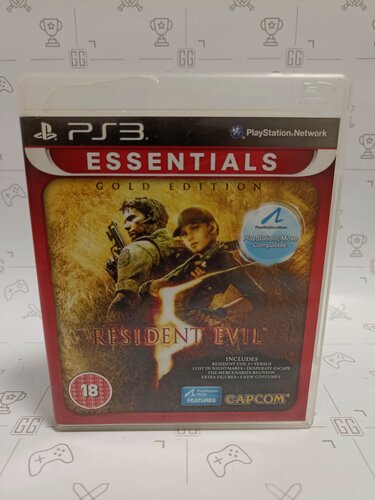 Изображение товара Resident Evil 5 Gold Edition (PS3, Move)