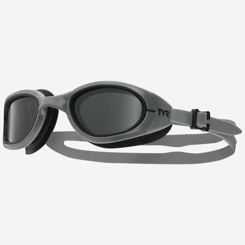 Очки для плавания TYR Special Ops 2.0 Polarized Non-Mirrored (686 Серебристый, O/S) серебристый, серый, размер One Size