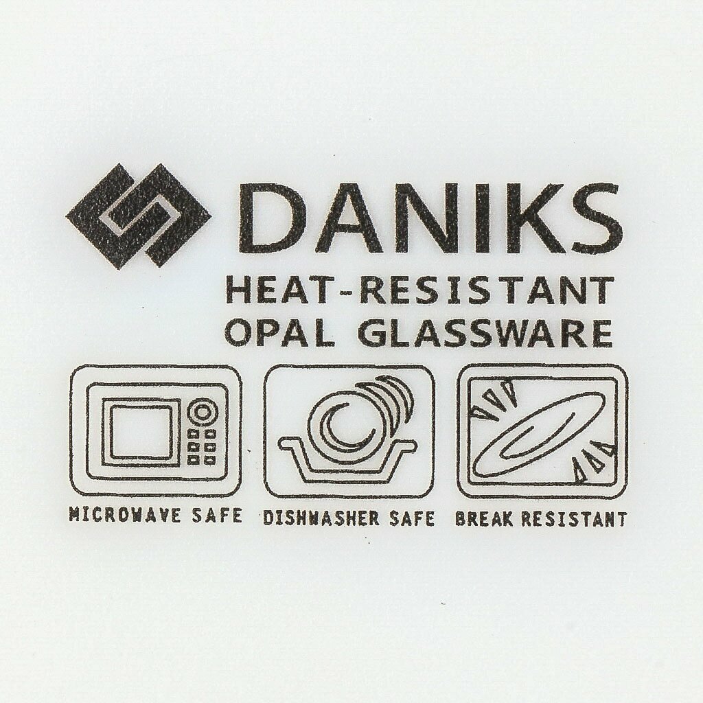 Daniks, Набор посуды для кухни, столовый сервиз на 6 персон, 19 предметов, Флер — фото 1