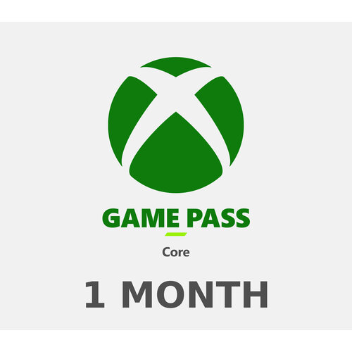 Xbox game pass core 1 месяц 799₽