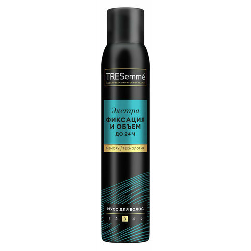 Мусс для укладки волос Tresemme Beauty-Full Volume Экстрафиксация, 200 мл