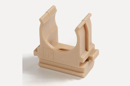 Изображение товара Крепёж-клипса для труб Промрукав АБС-пластик сосна д20 100 шт. PR13.0049