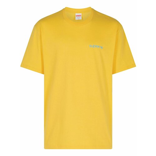 фото Футболка supreme, размер xl, желтый