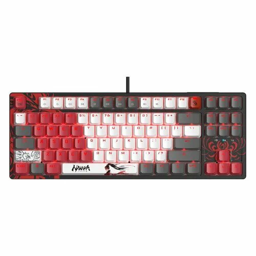 Клавиатура A4TECH Bloody S87 Naraka USB черный красный 6580₽