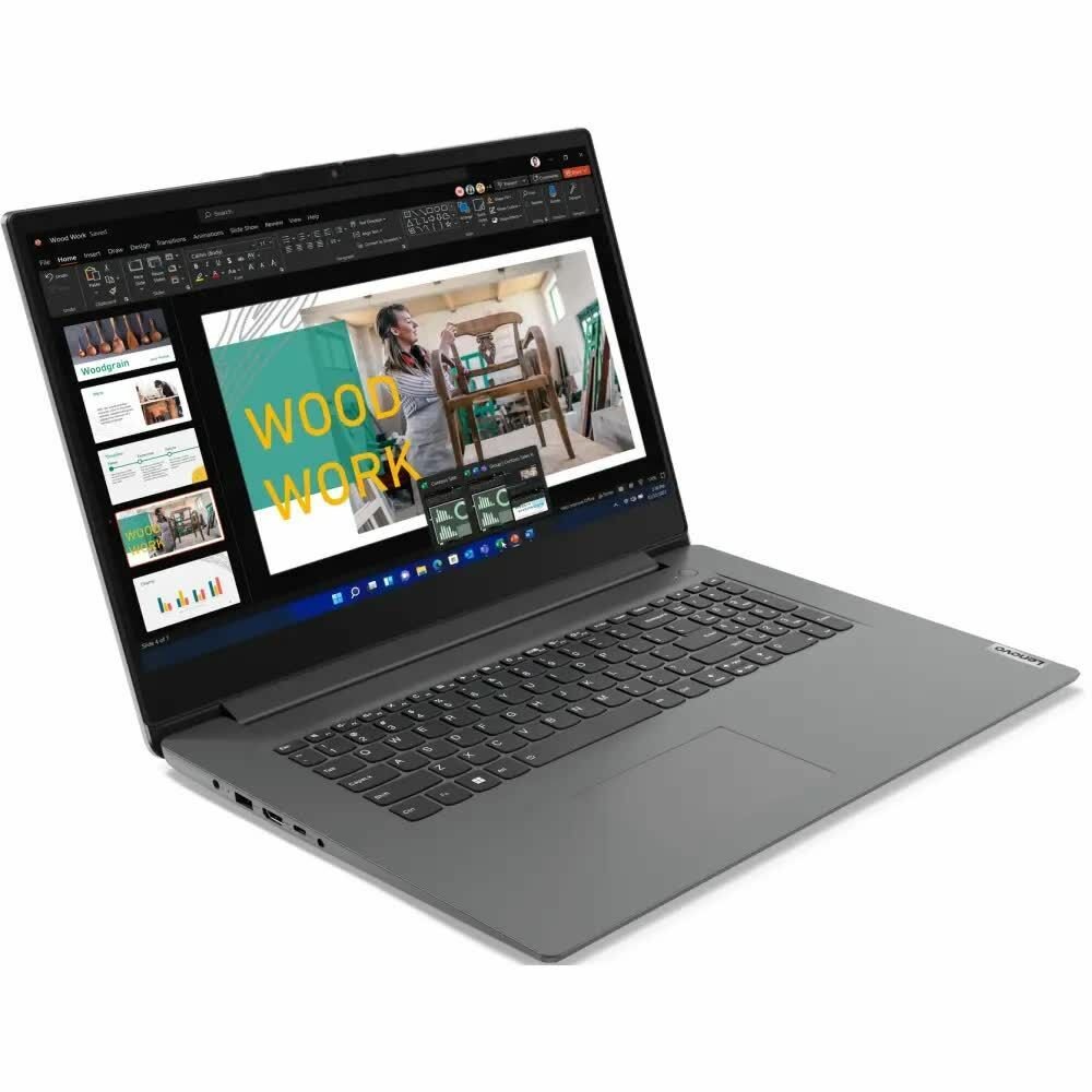 Ноутбук Lenovo V17 G4 IRU 83A2000URU (17.3", Core i3 1315U, 8Gb/ SSD 512Gb, UHD Graphics) Серый - фото №2