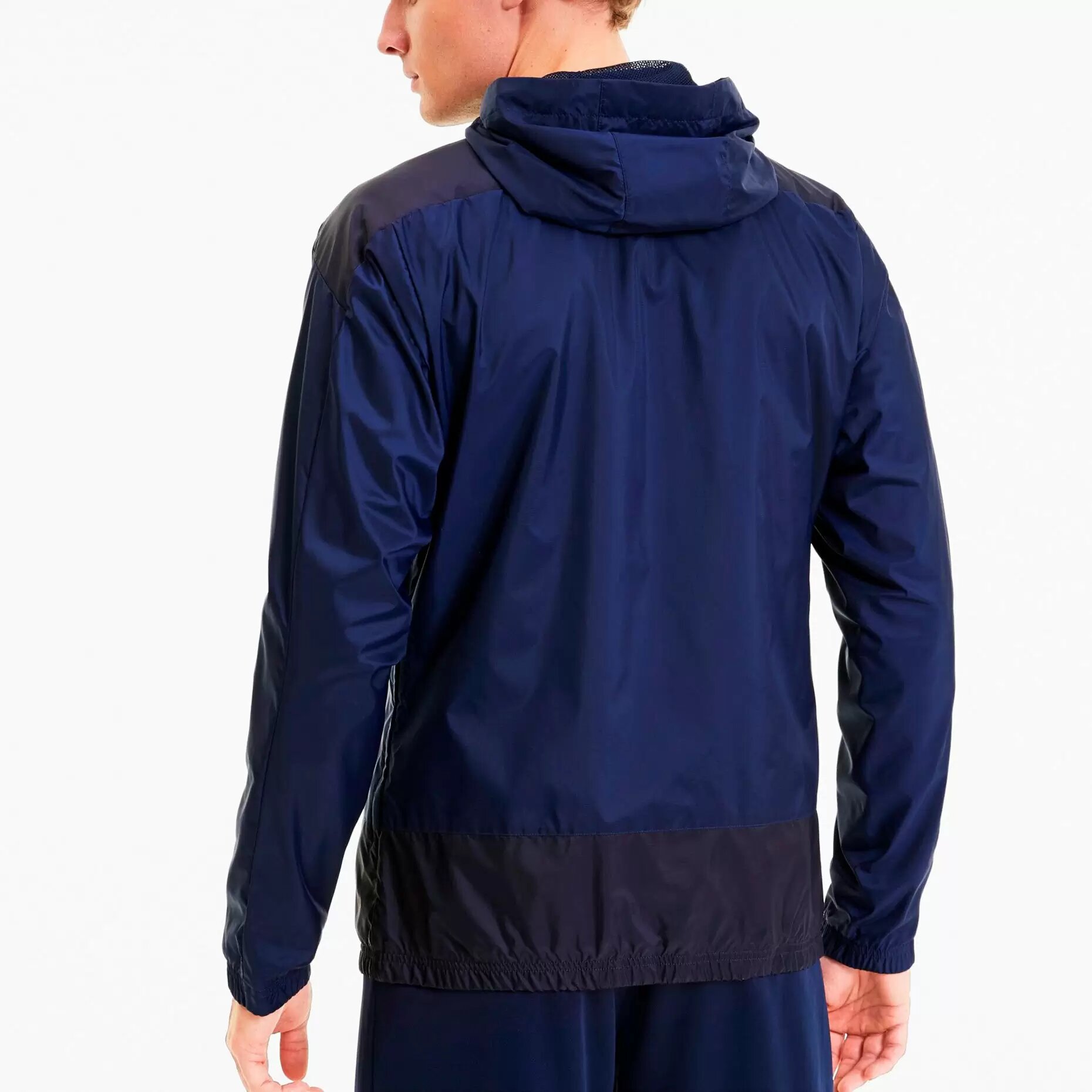 Куртка PUMA teamGOAL 23 Training Rain Jacket, размер M, темно-синий — фото 1