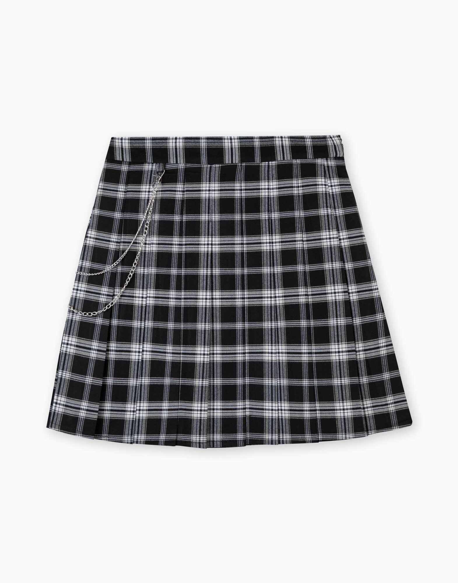 Юбка Gloria Jeans, размер XS (38-40), черный/белый