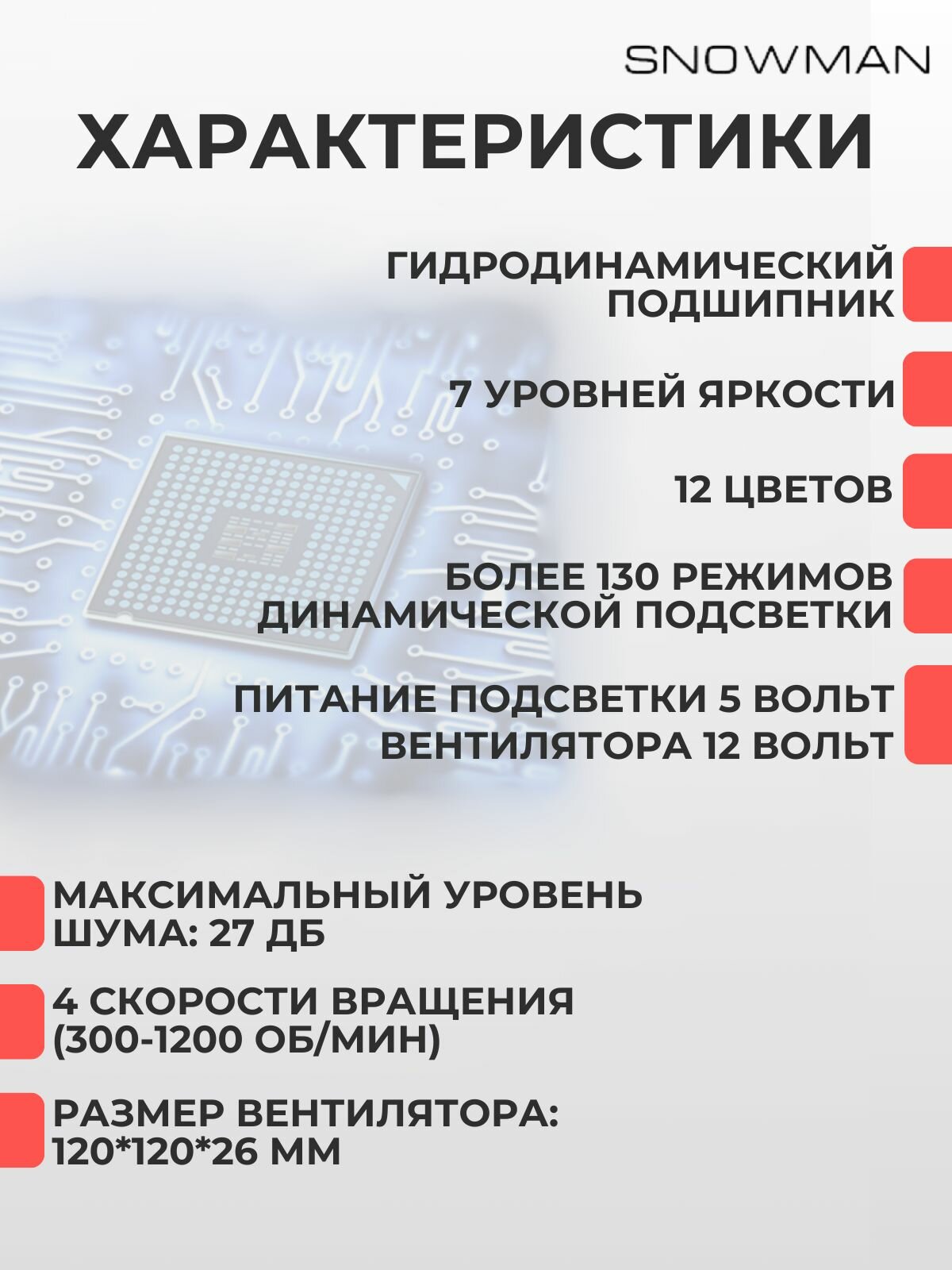 Вентилятор (кулер) с ARGB подсветкой для корпуса ПК, комплект 3 кулера + контроллер + пульт — фото 1