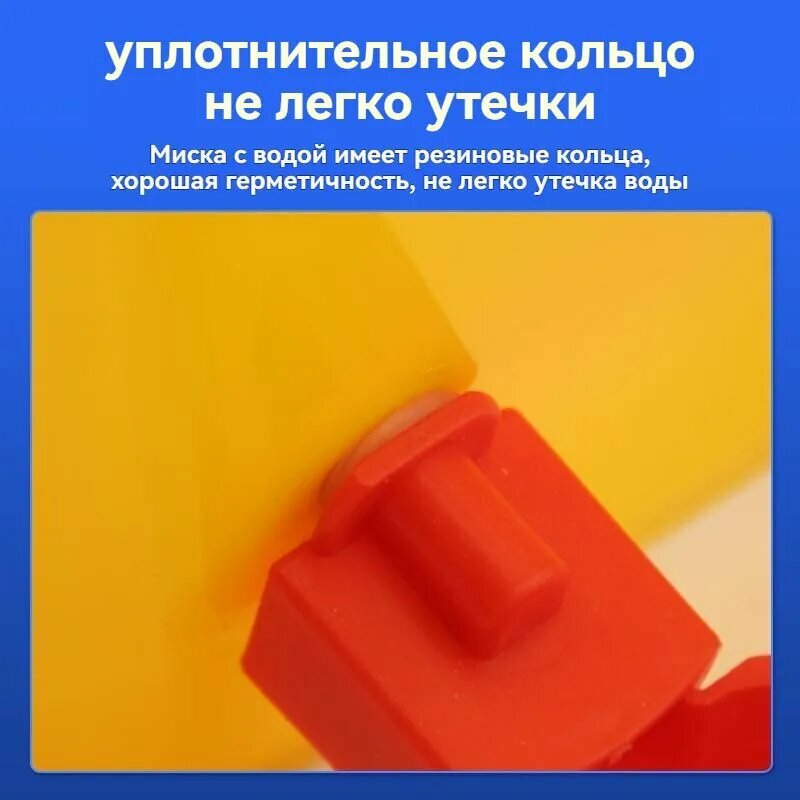 Поилка для кур, в комплект входят бочки и чаши, подходит для ферм и курятников — фото 1
