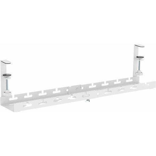 Кабель-канал Cactus CS-CM-700-1WT для столов 72.8x13x19см белый