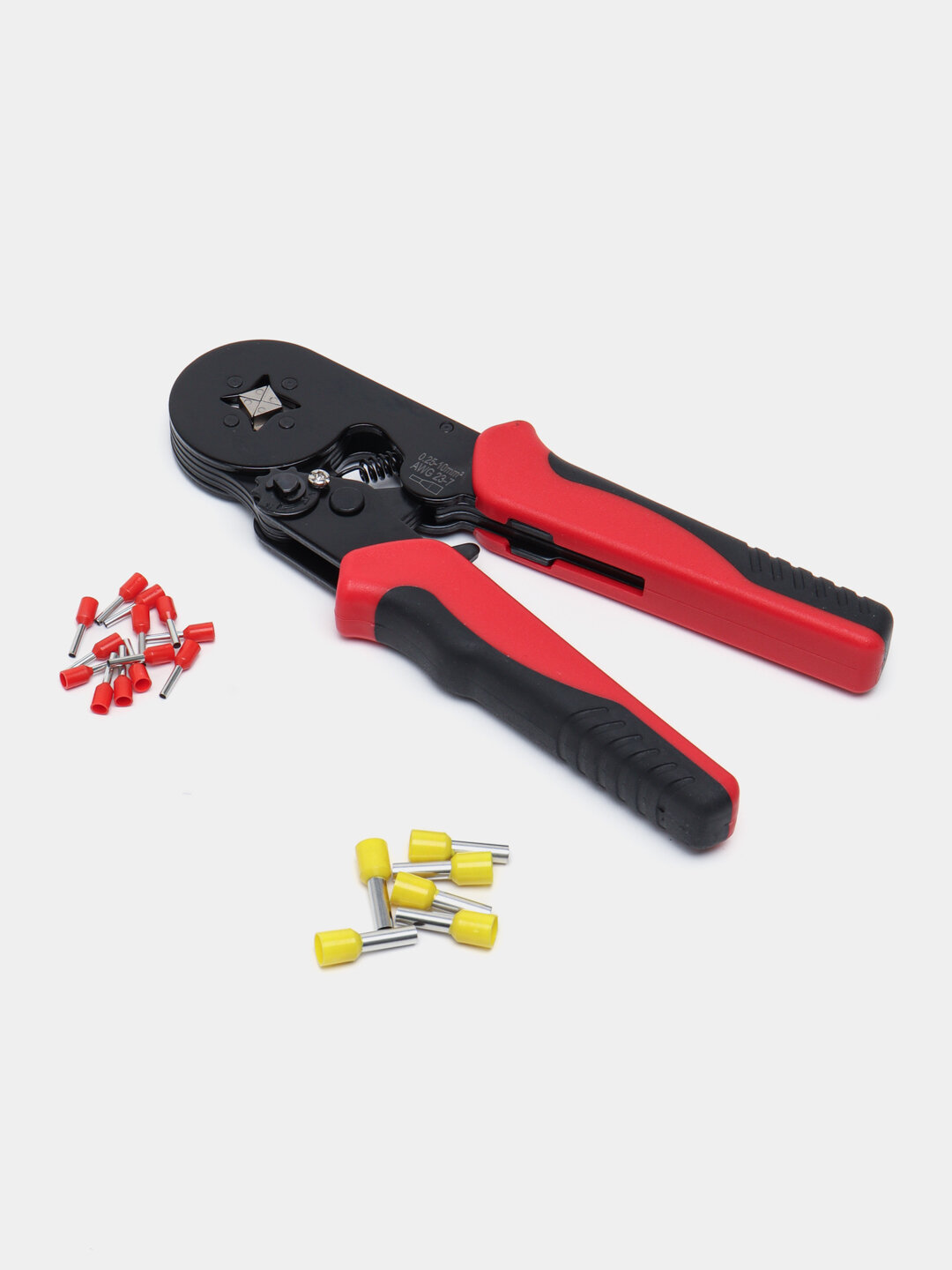 Пресс-клещи, набор зажимов для втулочных наконечников, 0,25 -10 мм — фото 1