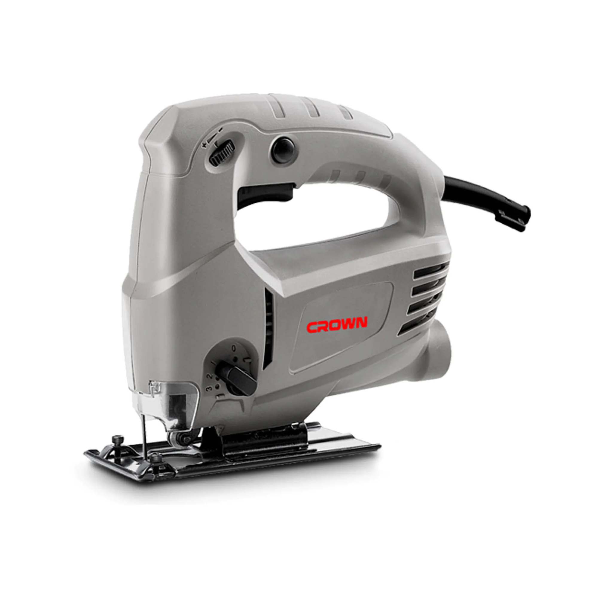 Лобзик CROWN CT15080, 550 Вт, угловой рез до 45°, маятниковый ход, 65 мм