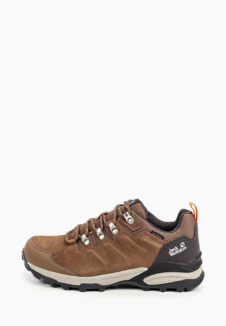Ботинки Jack Wolfskin REFUGIO TEXAPORE LOW W, размер 38, коричневый