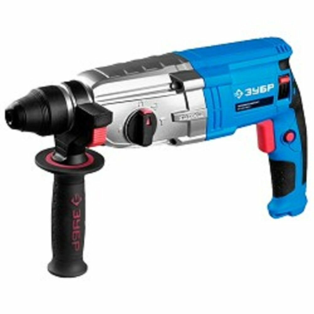 Перфоратор ЗУБР ЗП - 32 - 1100 К от сети  режимов - 3 920об/мин 5100уд/мин