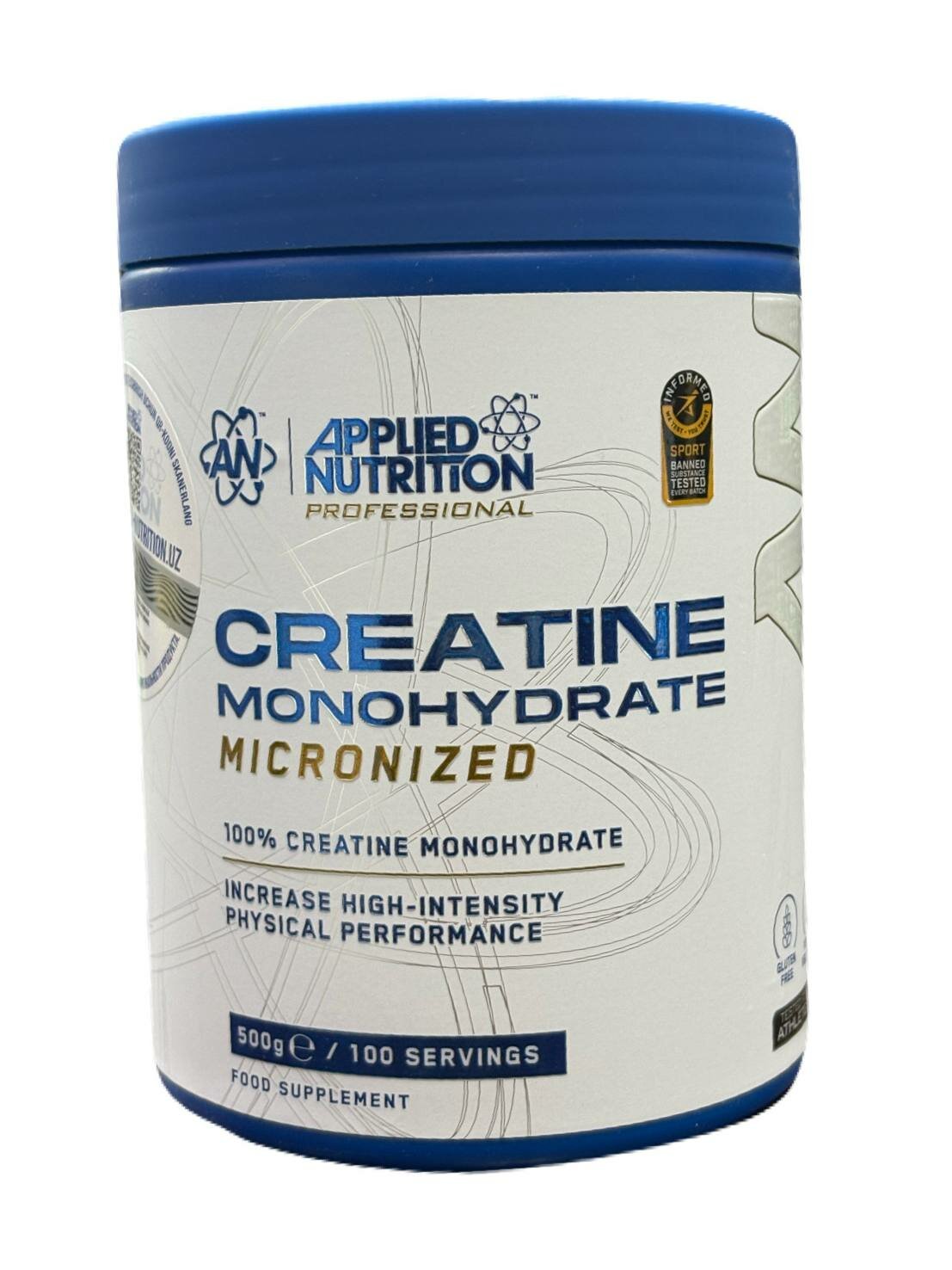 Креатин "Applied Nutrition Creatine", моногидрат, Великобритания, 500г