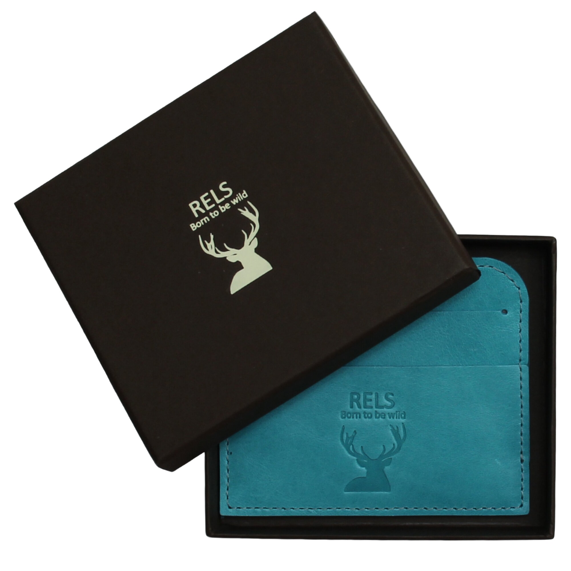 Картхолдер RELS, бирюзовый — фото 1