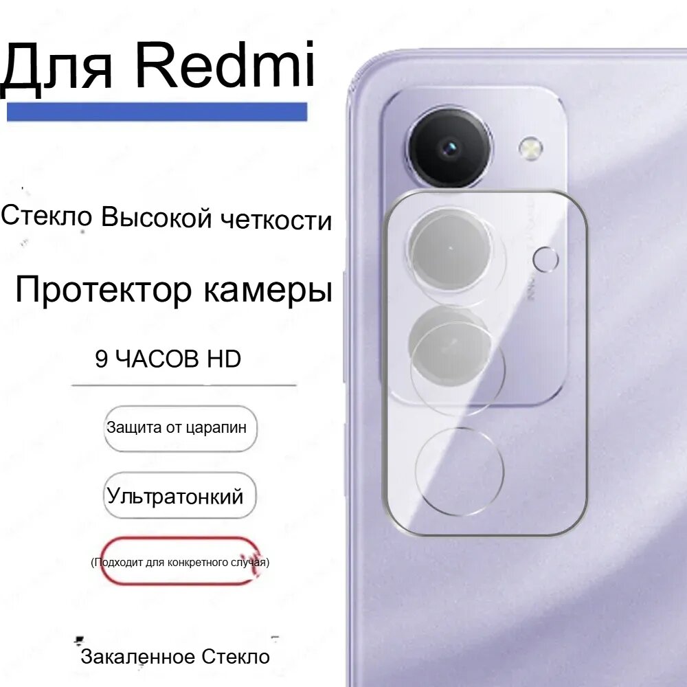 Защитное стекло для камеры телефона Redmi 15 4G/5G