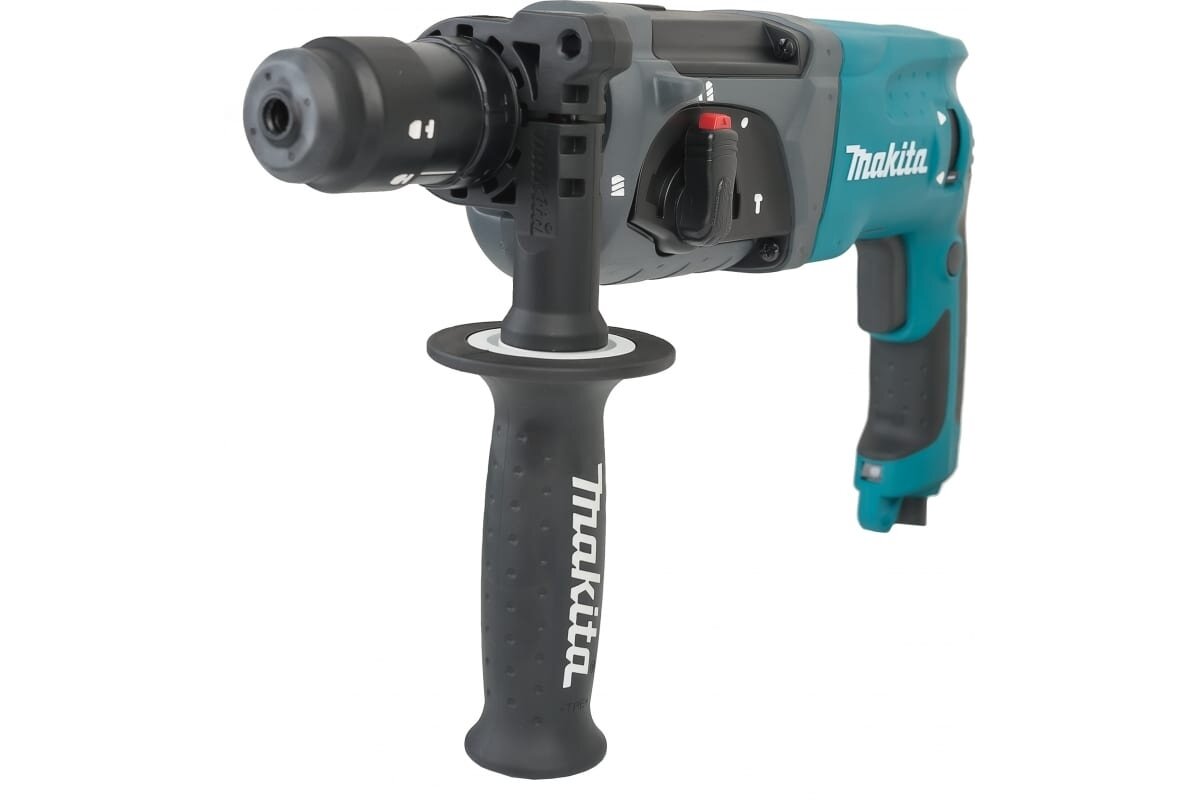 Перфоратор Makita HR2470FT, 780 Вт, 3 режима, 2.7 Дж, 0-4500 ударов/мин., патрон SDS-Plus, реверс, защита от пыли