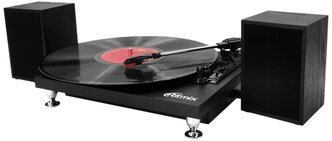 Виниловый проигрыватель Ritmix LP-240, частично автоматический, черный [80001175]