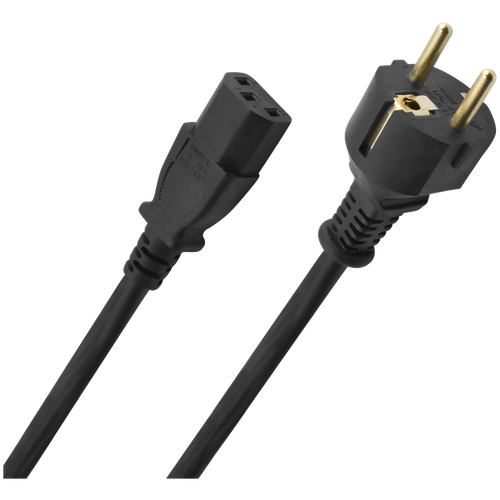 Кабель силовой Oehlbach Powercord C13 black, 3m