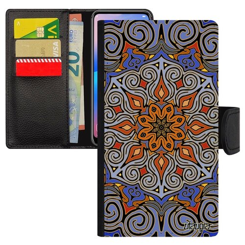 фото Чехол-книжка для мобильного mi 8 lite, "мандала" тибет антистресс utaupia