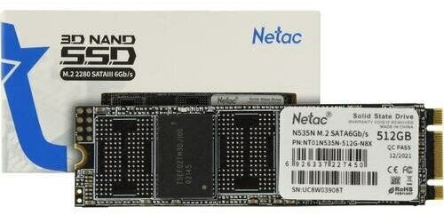 SSD Netac N535N NT01N535N-512G-N8X