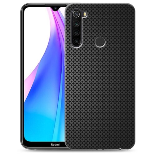 фото Дизайнерский пластиковый чехол для xiaomi redmi note 8t металл 100gadgets