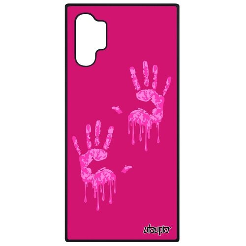 фото Чехол для мобильного galaxy note 10 plus, "отпечаток ладони" раста след utaupia