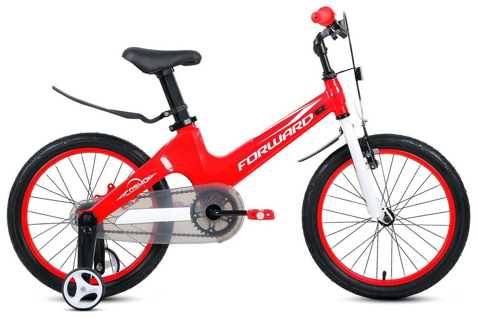 Детский велосипед Forward Cosmo 18 (2021) красный Один размер