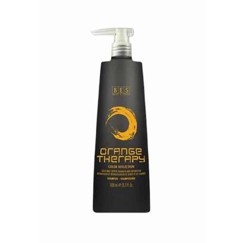 BES оттеночный шампунь COLOR REFLECTION ORANGE THERAPY pH 4.5, 1000 мл bes оттеночный шампунь color reflection orange therapy ph 4 5 300 мл