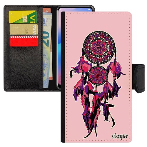 фото Чехол книжка на телефон mi 8, "ловец снов" dream этничный utaupia