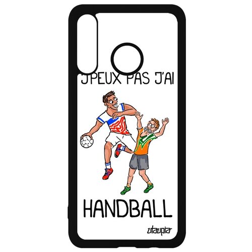 фото Чехол на мобильный p30 lite, "не могу - у меня гандбол!" шутка комикс utaupia