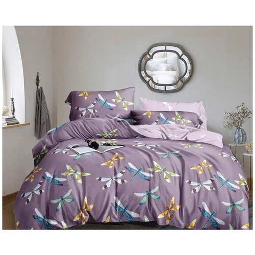 фото Постельное белье sleeping place 2608п поплин 100% хлопок, пододеяльник 215х145 см, наволочка 50х70 см, семейное