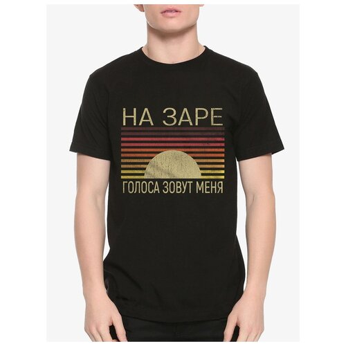 фото Футболка dream shirts на заре мужская m черная