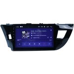 Штатная магнитола Junsun Toyota Corolla (2013-2016) WiFI (2/32GB) 4Core RDS+DSP Android 10 - изображение