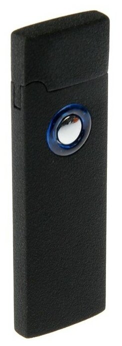 Зажигалка электронная, спираль, USB, 6 х 3 х 13 см, черная - фотография № 1