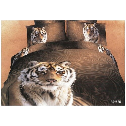 фото Постельное белье евро (4 наволочки) фамилье rs-77, сатин, 50x70 и 70x70 famille