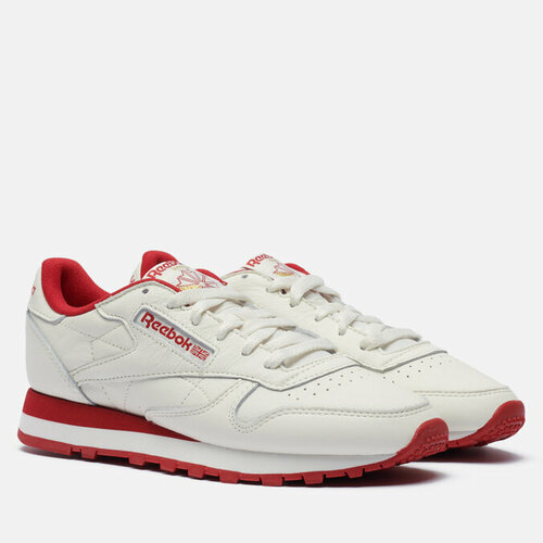 Кроссовки Reebok Classic Leather, натуральная кожа, размер 38.5, белый