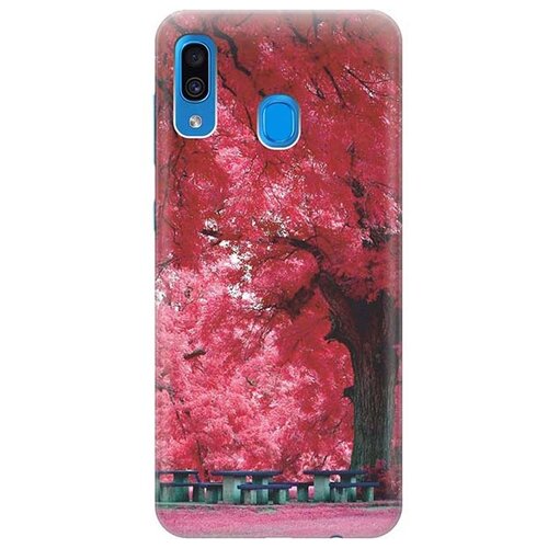 фото Чехол - накладка artcolor для samsung galaxy a20 / a30 с принтом "чудесное дерево" re:pa